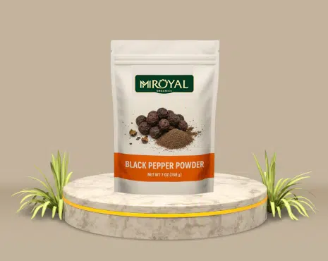 Black pepper powder